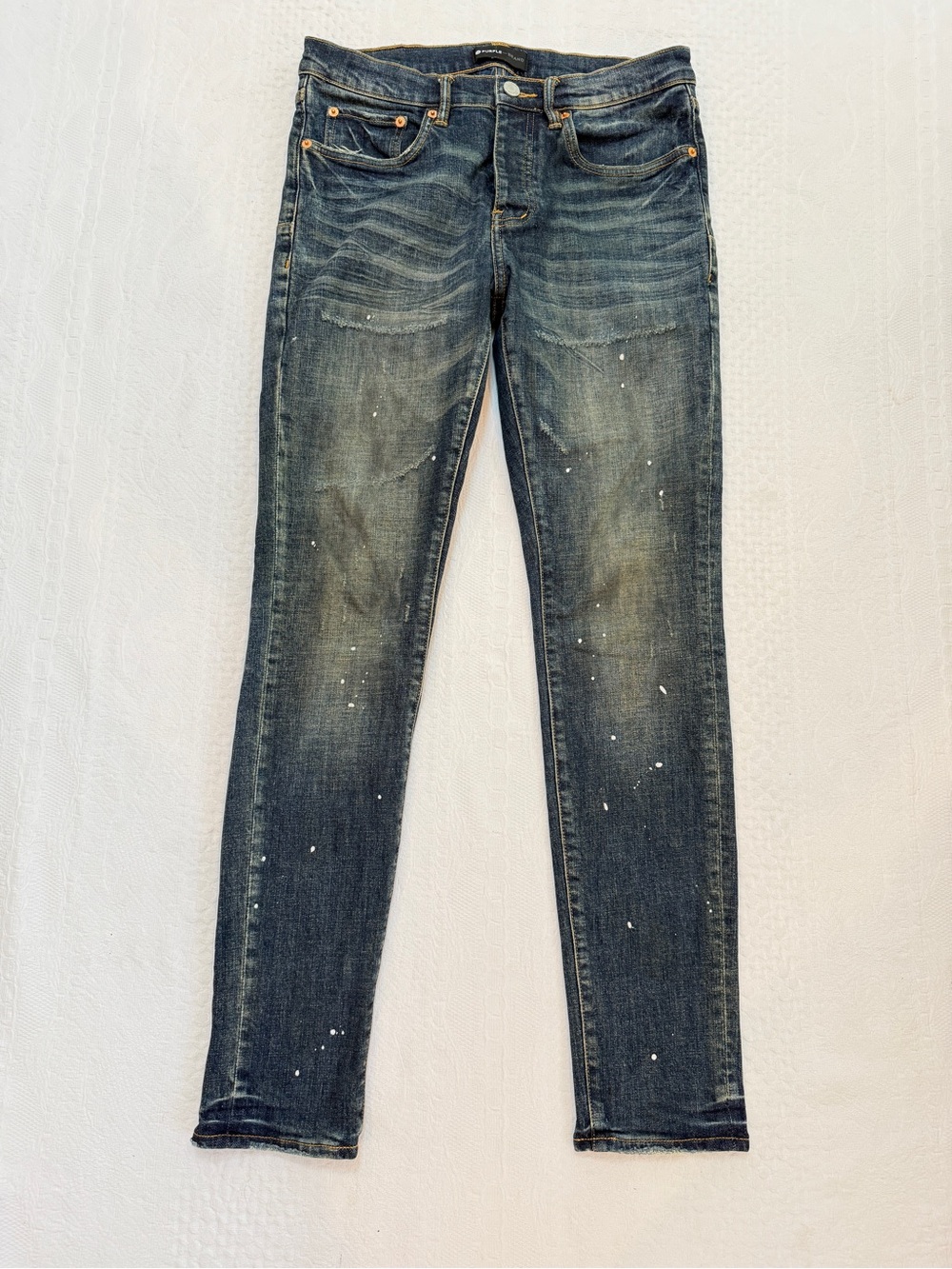Purple Brand Jeans p001 Men’s Size 30 Slim Fit Low Rise Button Fly